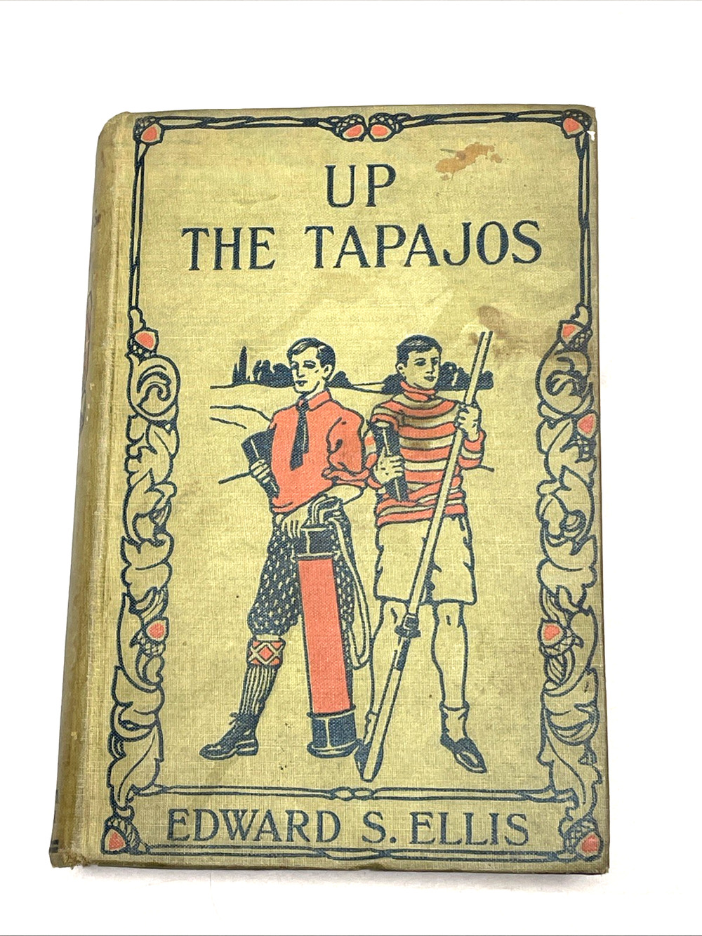 Up the Tapajos Adventures in Brazil Edward S Ellis Antique Illustrated Book